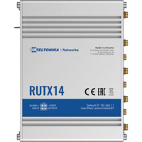 RUTX14 kompakter 4G LTE CAT12 Industrierouter mit Wave-2 802.11ac Dual Band Wi-Fi und Bluetooth 4.0 von Teltonika von oben