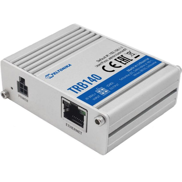 TRB140 industrielles 4G LTE IoT Gateway mit erweiterter VPN Funktionalität von Teltonika