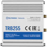 TRB255 4G LTE (Cat M1) und NB-IoT M2M Gateway von Teltonika von oben