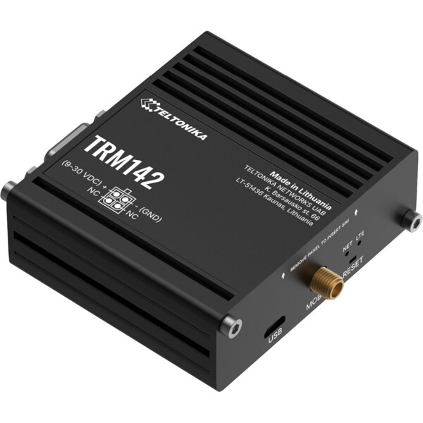 TRM142 Teltonika 4G LTE Cat 4 Modem mit einem RS-232 Anschluss