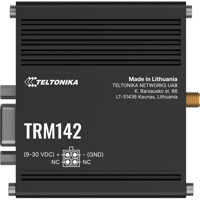 TRM142 4G LTE Cat 4 Modem mit einem RS-232 Anschluss von Teltonika Front Front des TRM142 4G LTE Cat 4 Modem von Teltonika