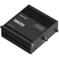 TRM250 industrielles Mobilfunk Modem von Teltonika seitlich Seitliche Ansicht des industriellen TRM250 Mobilfunk Modem von Teltonika