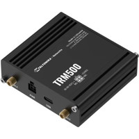 TRM500 kompaktes 5G Modem mit einem USB-C Anschluss von Teltonika seitlich