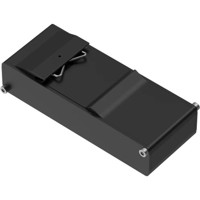 TSF010 Unmanaged 5-Port Ethernet Switch mit einem flachen Design von Teltonika Hutschienen Montagehalterung