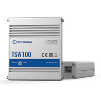 TSW100 Unmanaged Industrie PoE Switch mit 5x Ethernet Anschlüssen von Teltonika 