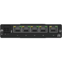 TSW114 5-Port Gigabit DIN-Rail Switch von Teltonika Front