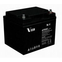 6FM40-X von Vision ist eine USV Austauschbatterie mit 40AH Kapazität und 10 Jahren Lebensdauer.