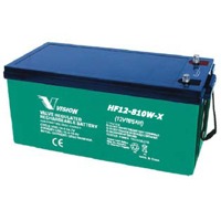 HF12-810-X von Vision ist eine USV Ersatzbatterie mit 10 Jahren Lebensdauer, 810 Watt und 185AH.