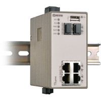 L106-F2G industrieller Layer 2 Fast Ethernet Switch mit 4x RJ45 und 2x SFP Anschlüssen von Westermo