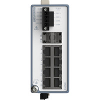 Lynx-3510-E-F2G-T8G-LV industrieller Gigabit Switch mit 8x RJ45 und 2x SFP Ports von Westermo Front