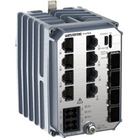 Lynx 5612-F4G-T8G-LV IEC 61850-3 Netzwerk Switch für Umspannwerke von Westermo