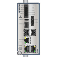 Abbildung der Lynx-RB-FT3G-MV IEC 61850-3 Westermo Redundanz Box von vorne
