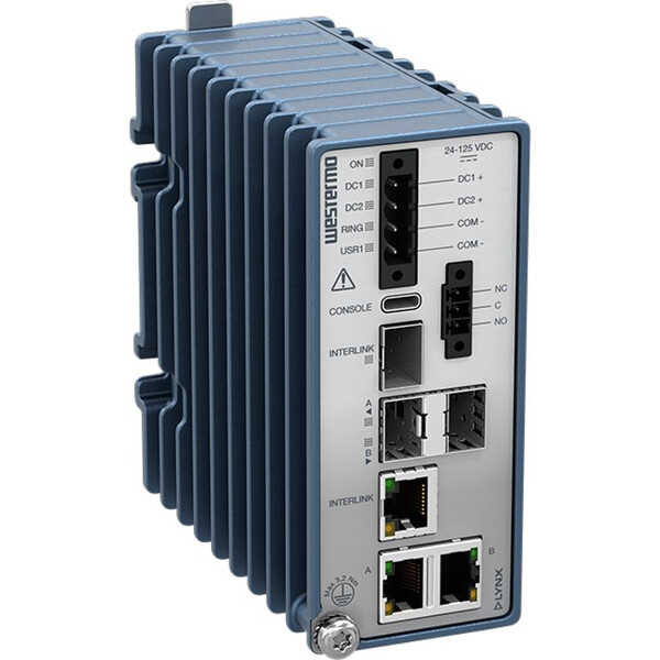 Lynx-RB-FT3G-MV Westermo IEC 61850-3 Redundanz Box 