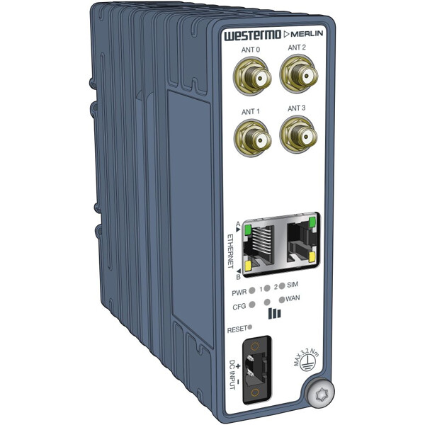 Merlin-3103-T2G-PFO-DCi0936 Westermo 5G Industrie Router - BellEquip