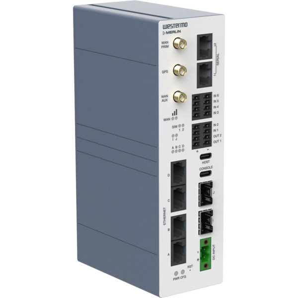 Merlin-4609-F2G-T4-S2-DI6-D02-LV-PFN LTE 450 MHz Router von Westermo