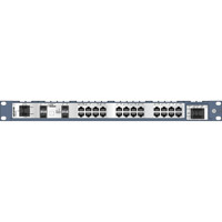 RedFox-5728-E-F4G-T24G-HVHV Layer 3 Gigabit Ethernet Switch von Westermo Illustration Front