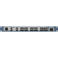 Front des RedFox-5728-F24G-T4G-LV Managed 19 Zoll Industrie Switch von Westermo