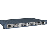 Illustration des RedFox-5728-F24G-T4G-LV Managed 19 Zoll Industrie Switch von Westermo