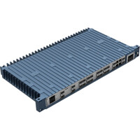 RedFox-5728-F24G-T4G-LV Westermo Managed 19 Zoll Industrie Switch mit 24x SFP und 4x RJ45 Ports von oben