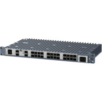 RedFox-7528-F4G10-F12G-T12G-LV 28-Port Netzwerk Switch von Westermo gedreht