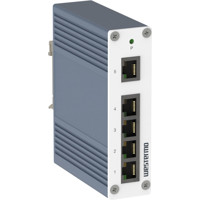 SandCat-2305-T5-LV Unmanaged 5-Port Ethernet Switch von Westermo seitlich