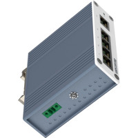 SandCat-2305-T5-LV Unmanaged 5-Port Ethernet Switch von Westermo von unten