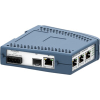 Anschl&uuml;sse des SandCat-3505-F1G-T4G-LV Unmanaged 5-Port Industrie Switch von Westermo