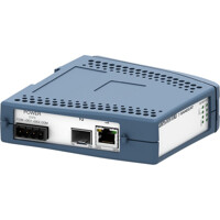 Anschl&uuml;sse des industriellen SandCat-MC-3502-F1G-T1G-LV Medienkonverter von Westermo