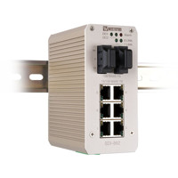 SDI-862-SM-SC30 Unmanaged Fast Ethernet Glasfaser Switch mit 6x RJ45 und 2x Singlemode SC Anschlüssen von Westermo
