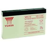 NP2-12 von Yuasa ist eine USV Blei-Säure Batterie mit 2AH Kapazität und 12V.