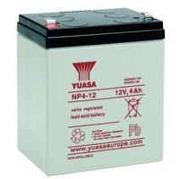 NP4-12 von Yuasa ist ein Blei-Säure USV Austauschakku mit 4AH Kapazität und 12V.