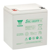SWL1800 von Yuasa ist eine Blei-Säure USV Ersatzbatterie mit 55AH Kapazität und 12V.