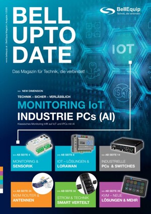 Bell-Up-To-Date Magazin, Ausgabe 2026 mit Schwerpunk Monitoring, IoT und Industrie PCs (AI)