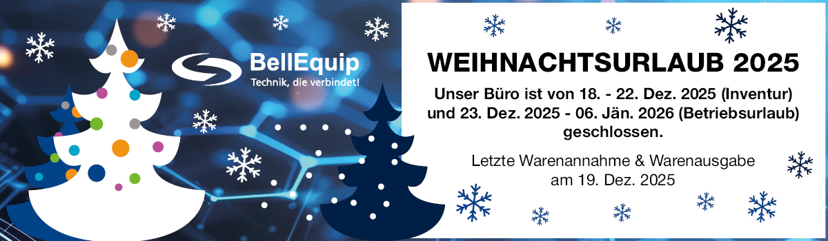 BellEquip Weihnachtsurlaub 2025