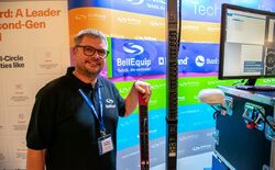 BellEquip Vertriebsmitarbeiter Martin Pomassl bei der DataCenter Convention 2025