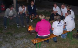 Das BellEquip Team bei der Grillfeier 2015 auf der Schwarzalm in Zwettl.