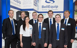 BellEquip Team am Messestand auf der Smart Automation 2015