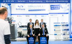 BellEquip POWER-DAYS 2017 - Damit ein Messestand und ein Messeteam so erstrahlen, ist viel Vorarbeit notwendig.