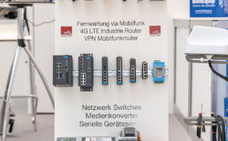 Die Trend-Schlagworte für das Thema industrielle Datenkommunikation mit dem Hersteller Advantech waren bei dieser SMART: M2M Kommunikation, IoT - Internet of Things, NB-IoT und LoRaWAN