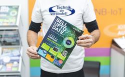 Mit im Gebäck hatten wir natürlich auch unser druckfrisches Kundenmagazin Bell-Up-to-Date zum Thema Energie-Management. Alsoe viele Wege um die Besucher auf den aktuellsten Stand zu bringen.